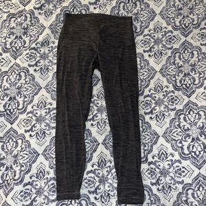 Lululemon align leggings (25in) heathered graphite gray